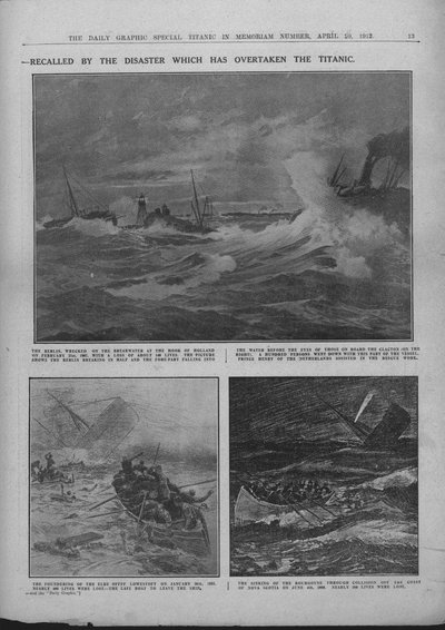 Famous Wrecks of Bygone Days: Some Historic Disasters at Sea, 20 april 1912. av Unbekannt