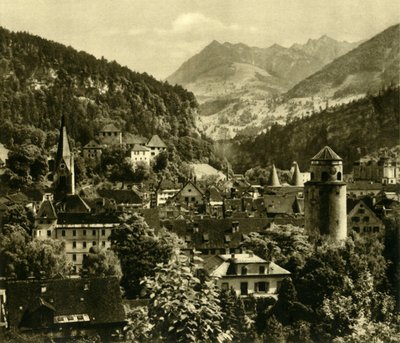 Feldkirch, Vorarlberg, Österrike, c1935. av Unbekannt