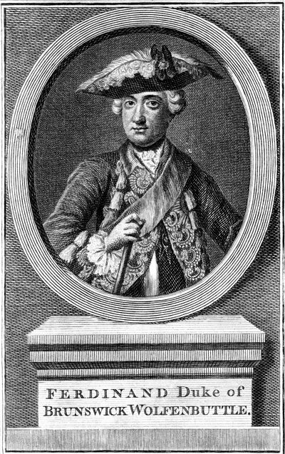 Ferdinand, hertig av Brunswick, 1800-talet. av Unbekannt