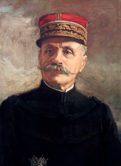 Ferdinand Foch, fransk general och allierades högsta befälhavare i första världskriget, 1918 1926 av Unbekannt