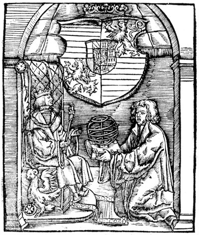 Ferdinand I, den helige romerske kejsaren, och Johann Vogelin, Wien, 1529 av Unbekannt