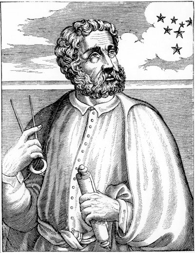 Ferdinand Magellan c1480-c1521, portugisisk navigatör av Unbekannt