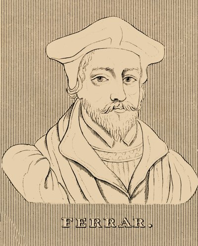 Ferrar, död 1555, 1830. av Unbekannt