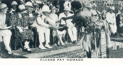 Fijians hyllar, 1927 1937 av Unbekannt