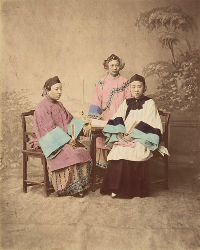 Lanxchow Girls, 1870-talet. av Unbekannt