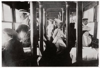 Filmbolag ombord på Zeppelin LZ13 Hansa, c1912-1914 1933 av Unbekannt