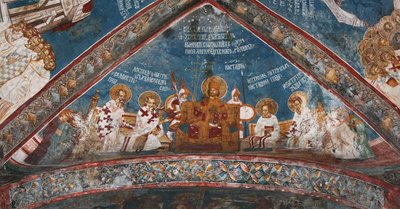 Första konciliet i Nicea, ca 1350 av Unbekannt