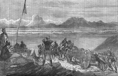 Första anblicken av Candahar, c1880 av Unbekannt
