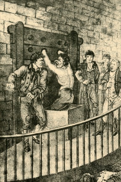 Piskning vid Old Bailey, 1809, 1925. av Unbekannt