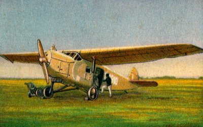 Focke-Wulf A32 Bussard flygplan, 1932. av Unbekannt