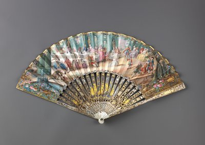 Fällbar fläkt, 1760-tal. av Unbekannt