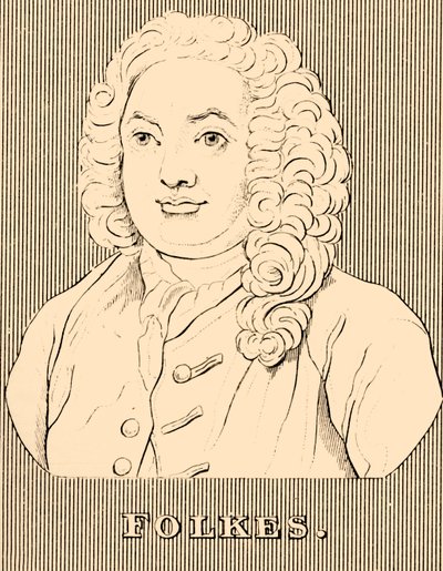 Folkes, 1690-1754, 1830. av Unbekannt