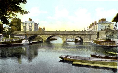 Folly Bridge, Oxford, 1900-talet av Unbekannt
