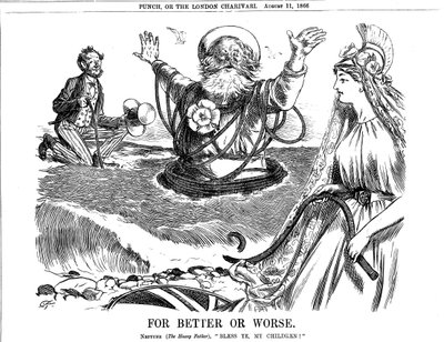 På gott och ont, 1866 av Unbekannt