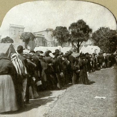 Bildar brödlinje vid Jefferson Square, 1906. av Unbekannt