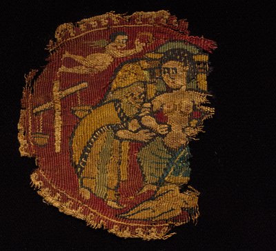 Fyra segment från en tunika, 650 - 750. av Unbekannt