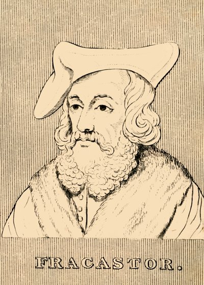 Fracastor, c1476-1553, 1830. av Unbekannt