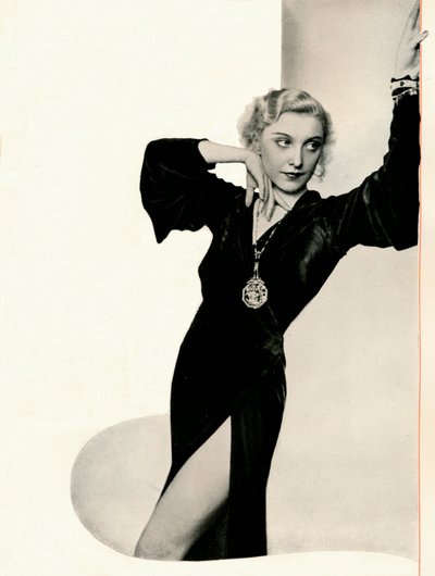 Frances Day i person: Booths Gin bringar ut det bästa i alla företag, c1935 1935. av Unbekannt