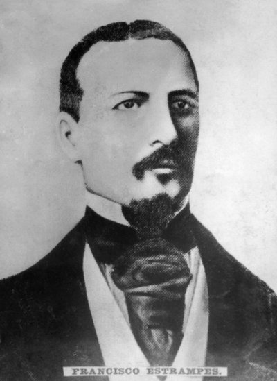 Francisco Estrampes 1827-1855, kubansk lärare och journalist, c1910 av Unbekannt