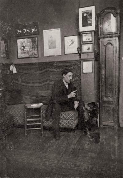 Francisque Poulbot, fransk serietecknare och illustratör, 1909 av Unbekannt