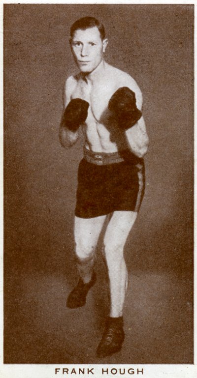 Frank Hough, brittisk boxare, 1938 av Unbekannt