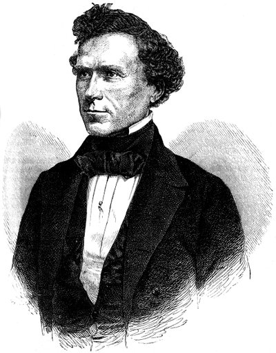 Franklin Pierce, USA:s 14:e president, c1880 av Unbekannt
