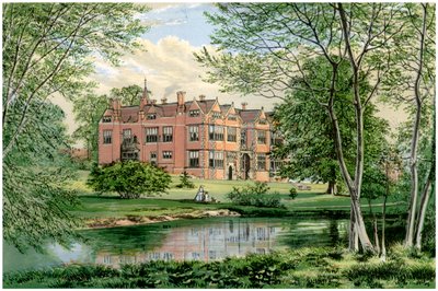 Franks Hall, Kent, hem för familjen Power, c1880 av Unbekannt