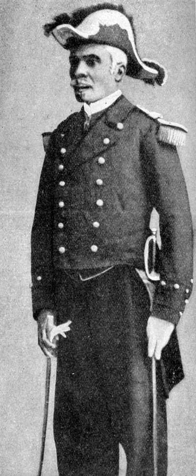 François C. Antoine Simon, Haitis president, klädd till amiral, 1922 av Unbekannt