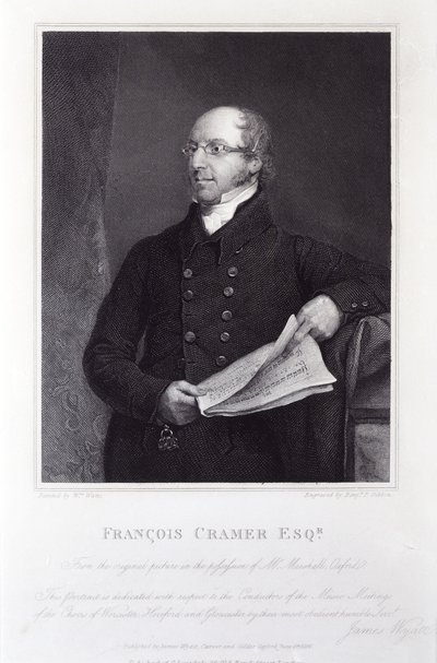 Francois Cramer Esq. av Unbekannt