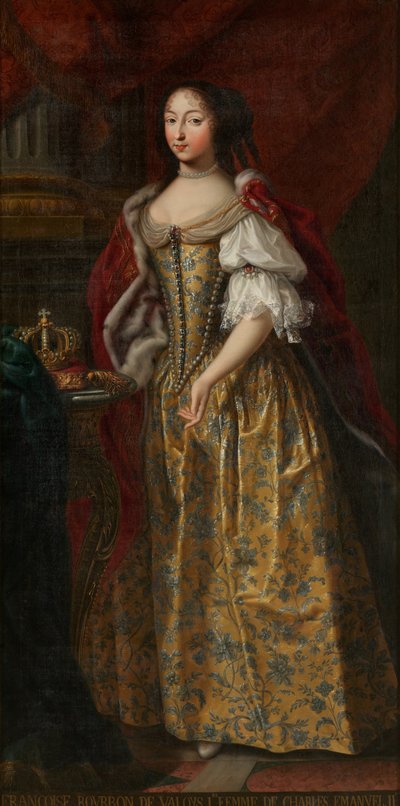 Françoise Madeleine dOrléans 1648-1664, hertiginna av Savojen av Unbekannt