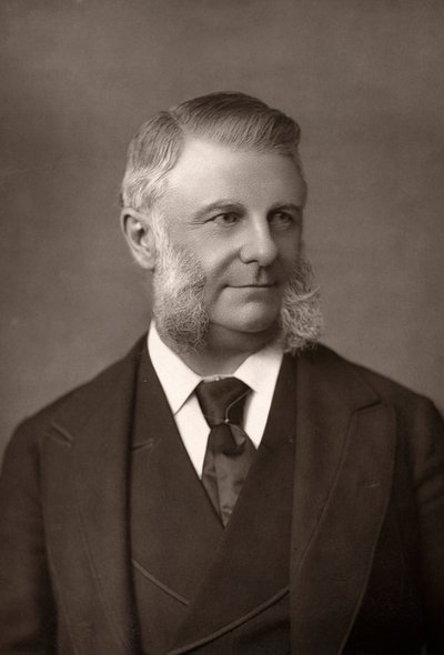 Frederick Augustus Abel 1827-1902, engelsk kemist och uppfinnare, c1890 av Unbekannt