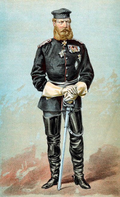 Fredrik III 1831-1888, kejsare av Tyskland, 1870 av Unbekannt
