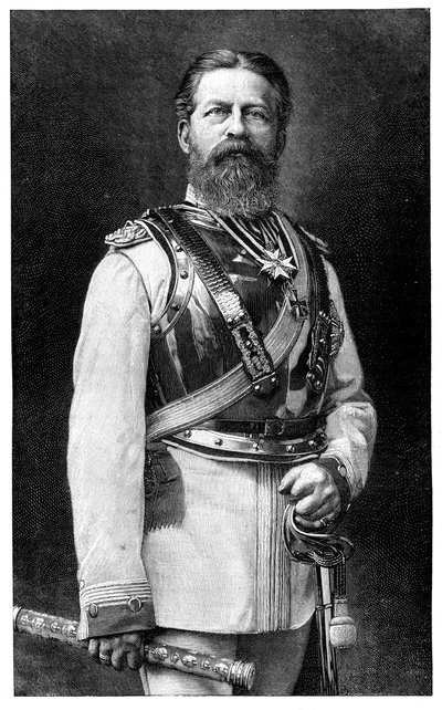 Fredrik III, kung av Preussen och kejsare av Tyskland, 1900 av Unbekannt