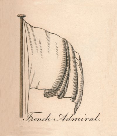 Fransk amiral, 1838 av Unbekannt