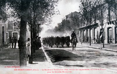 Franska främlingslegionen, Ain Temouchent, Algeriet, 1899 av Unbekannt