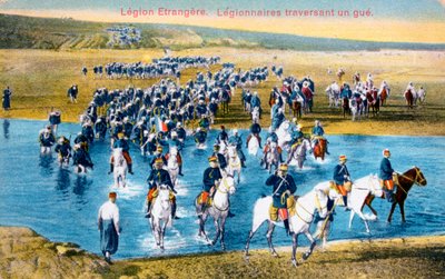 Franska främlingslegionen, Marocko, c1900 av Unbekannt
