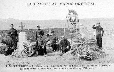 Franska främlingslegionens kyrkogård, Taourirt, Algeriet, 1900-talet av Unbekannt