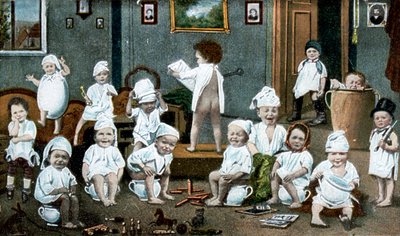 Franskt vykort, c1900 av Unbekannt