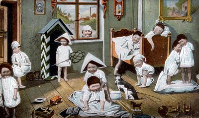 Franskt vykort, c1900 av Unbekannt