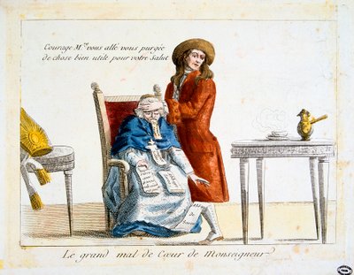 Franska revolutionen 1789: antiklerikalism av Unbekannt
