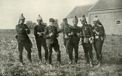 Franska stabsofficerare i samråd, 1914, 1919. av Unbekannt