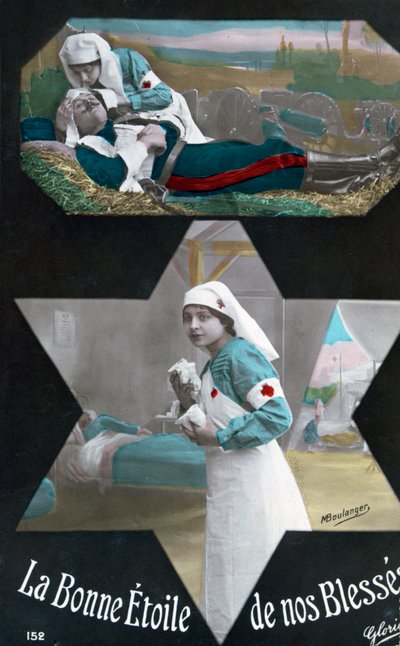 Franskt vykort från första världskriget, 1914-1918 av Unbekannt