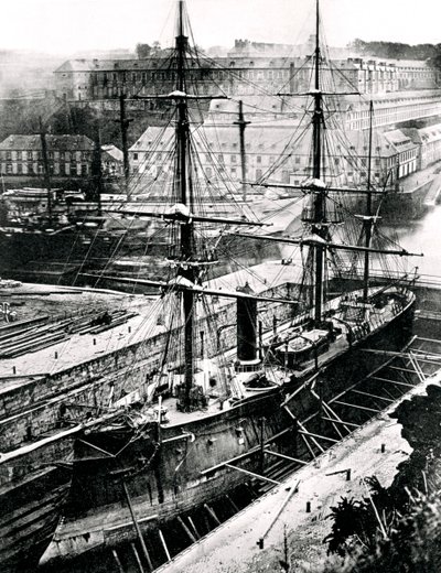 Franska fregatten, lArmide, 1867 av Unbekannt