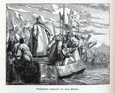 Friedrich gick över till Mindre Asien, 1882 av Unbekannt