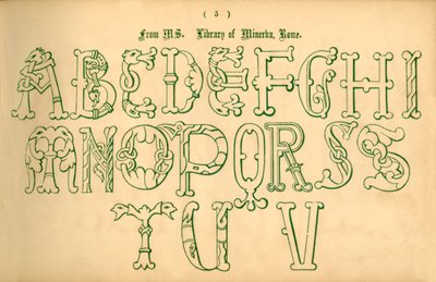 Från MS. Minervas bibliotek, Rom, 1862. av Unbekannt