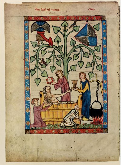 Från Codex Manesse, mellan 1305 och 1340 av Unbekannt