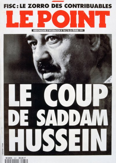 Framsidan av Le Point, februari 1991 av Unbekannt