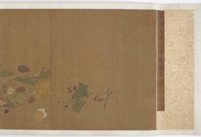 Frukter, grönsaker, blommor och insekter, Mingdynastin, 1368-1644. av Unbekannt