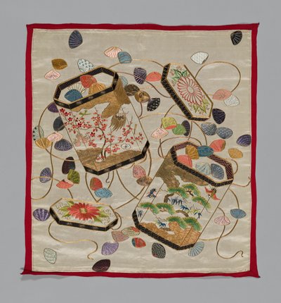 Fukusa technique ft powder ver, Japan, Edo Perio d 1615-1868, 17751800. av Unbekannt