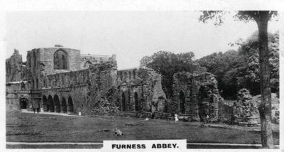 Furness Abbey, Cumbria, c1920-talet av Unbekannt